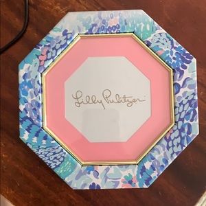 Lilly Pulitzer frame, octagon, Approx 7” across
